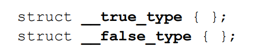 __true_type, __false_type定义